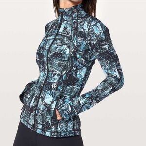 Lululemon Define Jacket Nulux Eternal Wave Starlight Black Size 12